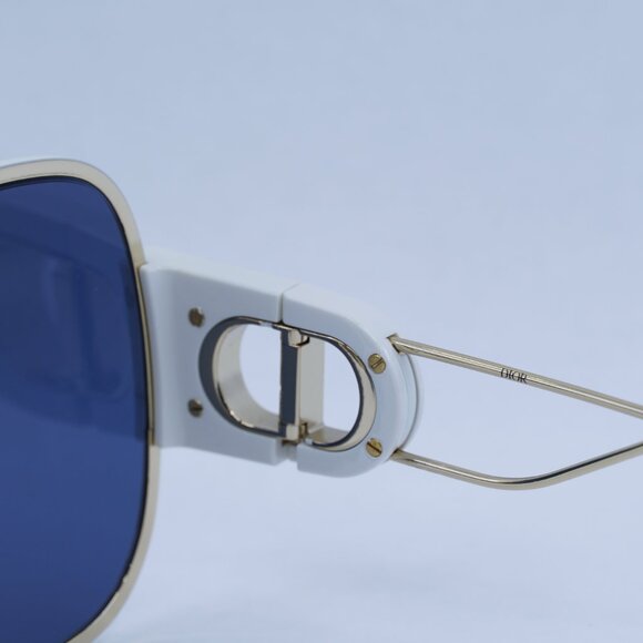 🕶️ New Dior 30MONTAIGNE S5U B6B0 Sunglasses - Shiny Gold/Ivory Frame - Picture 7 of 12